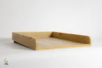 Saby® Universele Commode Bladvergroter - Geschikt voor Alle Kasten- Naturel hout- MDF- Eenvoudig in elkaar te zetten - Creëert ruimte op de kast - Ruime bladoppervlakte - Geschikt voor vrijwel alle aa