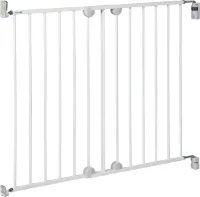 Safety1st Wall Fix Traphekje - Uitschuifbaar - 62 t/m 102 cm - Schroefbevestiging - Metal White