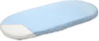 Sensillo Baby Kinderwagen Matras Hoeslaken Bamboe - 35 x 75 cm - 100% Bamboe - Blauw - Matrashoes kinderwagen