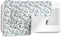 Sensillo beddengoed set l dekbed met kussen 95 × 75 cm aminals grey