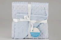 Set Blanket Bubble & led lamp - Blauw - Baby - Cadeau -Kraamcadeau - Gift - Deken -