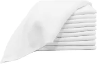 Set van 10 katoenen gaasluiers 80x80 cm - multifunctionele luiers voor baby