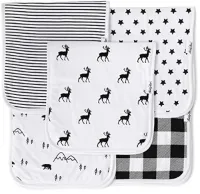 Set van 5 Organic Cotton Babyluiers - Grote Zachte en Absorberende Doeken voor Newborns