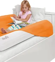 Slaapbeveiliging Opblaasbare Bed Rails - Veilige en draagbare Peuter Bed Guard - Kinderbedbumpers voor reizen vakantie - thuisgebruik 122x18x10cm - past onder Bed Sheet Bed Rail