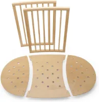 Sleepi Bedverlenging - Sleepi Mini Wieg Veranderen - Kinderen tot 3 jaar - Matras apart - Verlengt tot 127 cm - Co Sleeper