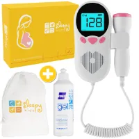 SleepyKids® Doppler - Baby hartje monitor - 250ML Ultrasound gel