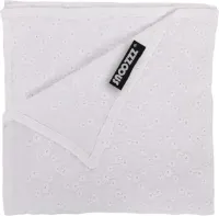 Snoozzz Hydrofiel doek XL Swaddle - de beste kwaliteit zachte Hydrofiel - 100% katoen - 120 x 120 cm - Blanc Brodée