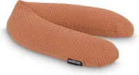 Snoozzz Voedingskussen Zwangerschapskussen Zijslaapkussen Premium kwaliteit - 185 cm - microparel vulling - luxe draagtas - Wafel Savanna