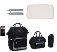 Sofidream ComfortCare – Luiertas Rugzak – Grote Capaciteit – Waterdicht – Met USB-aansluiting – Diverse Kleuren