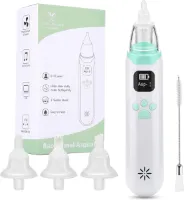 Solacis Neusreiniger baby - Neuszuiger baby - Elektrische neuszuiger - Neusreiniger baby elektrisch - Must have voor uw baby!