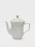Elegant Porcelain Teapot with Lid Perfect for Tea Time Enjoyt and
