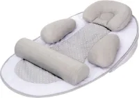 Tinéo - Baby Sleep Cocon, Baby Wedge, gekanteld 10 °, schaalbaar, verstelbaar, verwijderbaar, 0-3 maanden, Baby Tete Hold, 58x40cm