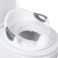 Toilet-trainingsstoel met antislip en afneembare toiletbril voor kinderen van 1-7 jaar - wit - handig voor potjestraining.
