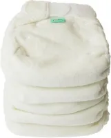 TotsBots startpakket - wasbare luiers - 5 Bamboozle Stretch - maat 1 - ecru