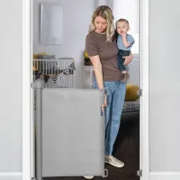 Traphekje oprolbaar - Oprolbaar traphekje - Veiligheidshekje - Veiligheidshekje voor kinderen - Hondenhek - Veiligheid in huis