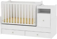 Trend Plus Lorelli combi ledikant 5 in 1 met schommel funtie  white