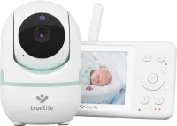 Truelife Babyfoon met camera - Babyfoon - Baby monitor - Met 360° draaifunctie - R4