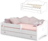 VELTRR® Kinderbed - Peuterbed - Babybed - Wit
