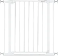 Veiligheidshek voor kinderen - veiligheid - zonder boren - 1 stuk - wit - metaal - 75-80 cm