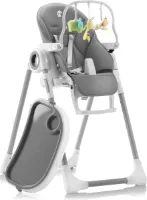 Verstelbaar Inklapbaar Baby Kinderstoel - 7 Hoogtes & 5 Standen - Afneembaar Dienblad - Comfortabel