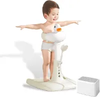 Verstelbare hoogte babydouche steun met anti-slip basis