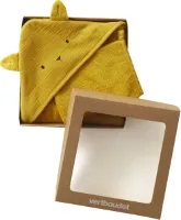 Vertbaudet Badcape + handschoen van biologisch katoenen gaas*, Oeko-Tex®.