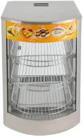 Verwarmde Etalage – Warmhoudkast – Snackenverwarmer – Horeca Etalage – Roestvrij Staal – 50 Liter – Temperatuur Instelbaar