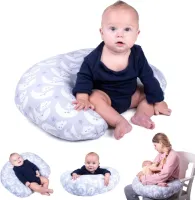 Voedingskussen klein. Babykussentje 100% katoen. Voedingskussen met afneembare en wasbare hoes. Borstvoedingskussen