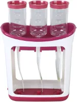 Voedselpers voor Babyvoeding met Opbergtassen - Handige Squeeze Station voor Zelfgemaakte Puree
