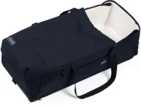 Voksi Carry Me - Babynest - Draagbaar babynestje - Reiswieg - Baby Nestje - Draagmand - Black Cream