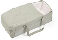 Voksi Carry Me - Babynest - Draagbaar babynestje - Reiswieg - Baby Nestje - Misty Green Cream