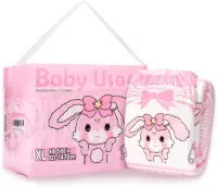 Volwassen Bedrukte Luier - Baby Usagi - Extra Large (121-142 CM) - 10 Stuks