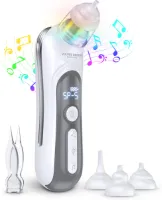 Vulpes Goods® BabyCare - Baby Neusreiniger - Baby Neusreiniger Elektrisch - Neusdouche Elektrisch - Neusreiniger - Snoetenpoetser - Neuszuiger - Grote Batterij - USB C - PRO