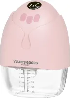 Vulpes BabyCare® Elektrische Draadloze Borstkolf - Handsfree & Draagbaar – BPA-Vrij - Incl. 30 moedermelk bewaarzakjes & Borstvoeding E-Book - MAX versie