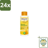 WELEDA - Reinigingsmelk - Babybillen Calendula - 400 ml - Voordeelverpakking - 24 stuks - Reinigingsmelk - Calendula