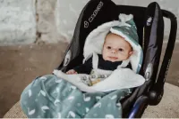 Bliss Voetenzak Maxi Cosi Universeel - Comfortbag - Zwaantjes