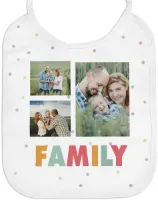 Wanapix | Gepersonaliseerde slab voor volwassenen | Familieontwerp met 3 foto