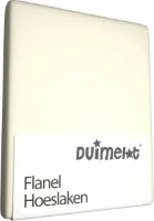 Warme Flanel Junior Hoeslaken Ivoor | 70x140 | Ideaal Tegen De Kou | Zacht En Comfortabel