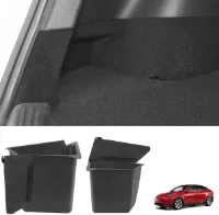 Waterdichte Kofferbak Organizer voor Tesla Model Y - Set van 2 - Opbergsystemen voor Achterbak
