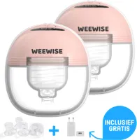 Weewise Milk Elektrische Draadloze Borstkolf - Borstkolf- Elektrische Borstkolf – Handsfree Borstkolf – Borstkolf Electrisch Set – Draadloze Borstkolf – Breast Pump – Draagbaar – Handsfree & Draagbaar