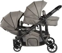 X Adventure Duo Kinderwagen / Tweeling Kinderwagen – Groen