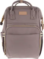 Youha® Luiertas rugtas - moedermelk kolftas/luiertas - bevestigen aan kinderwagen - babyfles koeltas - babymelk koelen - modern design - Kleur: Dark pink
