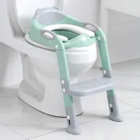 Zindelijkheidstraining Toiletbril voor Kinderen met Stap Kruk - Potty Seat voor Peuters