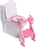 Zindelijkheidstraining toiletbril - eenvoudig te monteren - Peuter toilettrainingszitje - Ladder veilig en stevig .