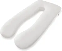 Zwangerschapskussen Voedingskussen - Zijslaapkussen - Body pillow - Aanpasbaar in hardheid - 130 x 70 cm - Grijs…