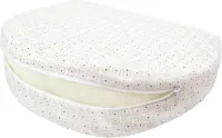Zwangerschapskussen compact machinewasbaar ondersteuning voor buik benen heupen en rug voor alle fasen van de zwangerschap lichte kleur (spiraal)