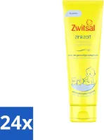 Zwitsal 0% Parfum - Babyverzorging - Zinkzalf - Voor de Gevoelige Babyhuid - 100 ml - Voordeelverpakking - 24 stuks