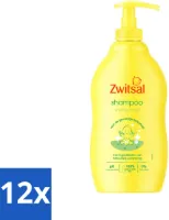 Zwitsal - Babyverzorging - Shampoo - Anti-Prik Formule - Voor de Gevoelige Babyhuid - 400 ml - Voordeelverpakking - 12 stuks