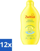 Zwitsal - Babyverzorging - Zeepvrij Schuimbad - Voor de Gevoelige Babyhuid - 400 ml - Voordeelverpakking - 12 stuks