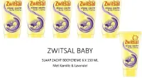 Zwitsal Bodycreme Lavendel - Voordeelverpakking 6 Stuks